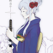 Схема вышивки «Самурай»