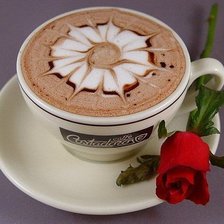 Схема вышивки «капучино»