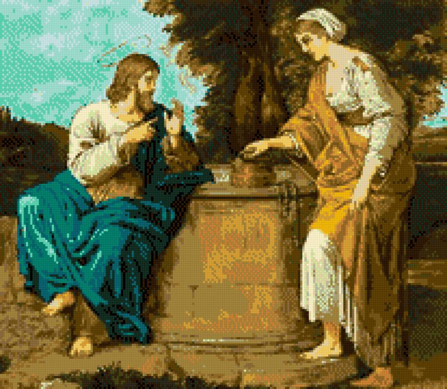 ісус з самарянкою - предпросмотр