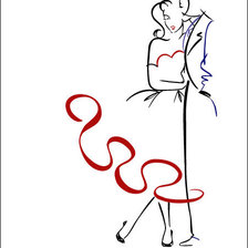 Схема вышивки «Пара, для себя»