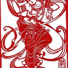 Схема вышивки «Танцовщица»