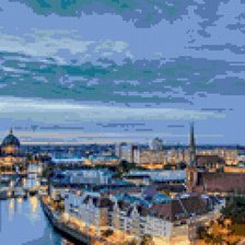 Схема вышивки «berlin 30»