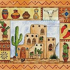 Схема вышивки «Cactus»