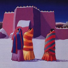 Схема вышивки «Mujeres»