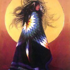 Схема вышивки «Mujer»