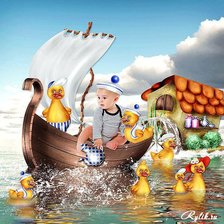 Схема вышивки «Мир детства10»