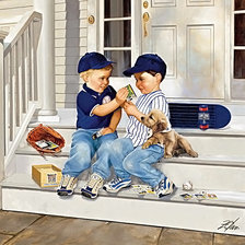 Схема вышивки «Мир детства13»