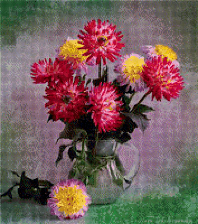 Астры - предпросмотр