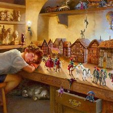 Схема вышивки «картины Линн Люпетти»