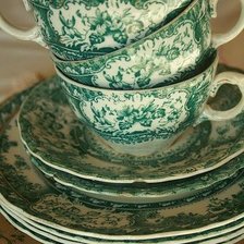 Схема вышивки «чашки»