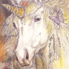 Схема вышивки «Единорог 2»