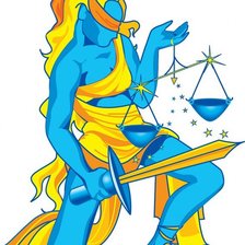 Схема вышивки «весы»