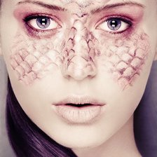 Схема вышивки «Mermaid»