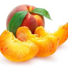 Схема вышивки «персик»