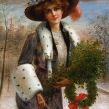 Схема вышивки «Под Рождество»