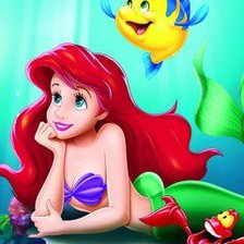 Схема вышивки «Русалочка»