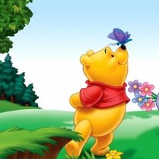 Схема вышивки «Винни Пух»