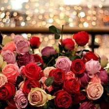 Схема вышивки «розы»