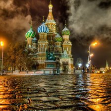 Схема вышивки «Храм Василия Блаженного»