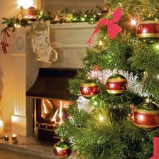 Схема вышивки «Рождество»