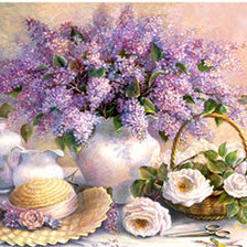 Схема вышивки «Цветы»