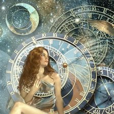 Схема вышивки «время»