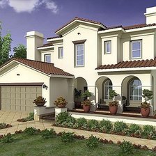 Схема вышивки «серия "дома"»