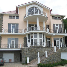 Схема вышивки «серия "дома"»