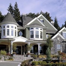 Схема вышивки «серия "дома"»