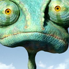 Схема вышивки «ящерица»