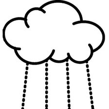 Схема вышивки «тучка»