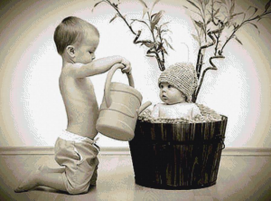 Братская любовь - забота, дети, братья - предпросмотр