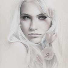 Схема вышивки «портрет»