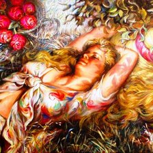 девушка и лето