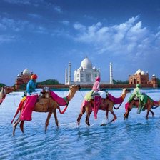 Схема вышивки «Индия»