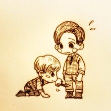 Схема вышивки «DBSK»