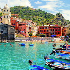 Схема вышивки «Средиземноморский пейзаж»