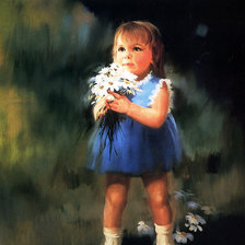 Схема вышивки «картины Дональда Золана»