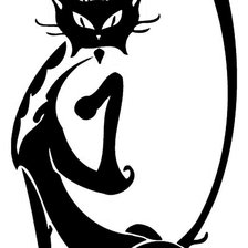 Схема вышивки «Монохром .Забавные котята 13»