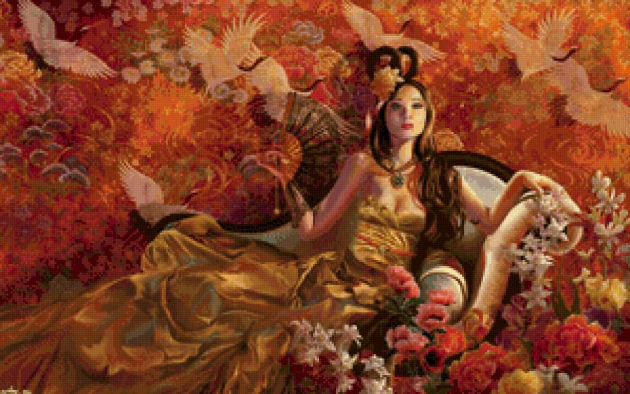 восточная принцесса - восток, девушка - предпросмотр