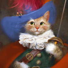 Схема вышивки «незванный гость»