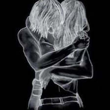 Схема вышивки «пара»