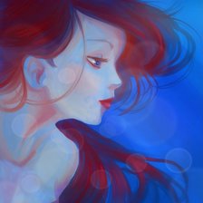 Схема вышивки «Русалочка»