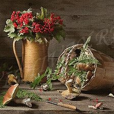 Схема вышивки «дары осени»