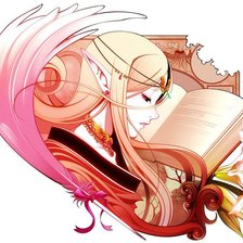 Схема вышивки «Эльфийка»