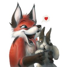 Схема вышивки «Братец кролик»