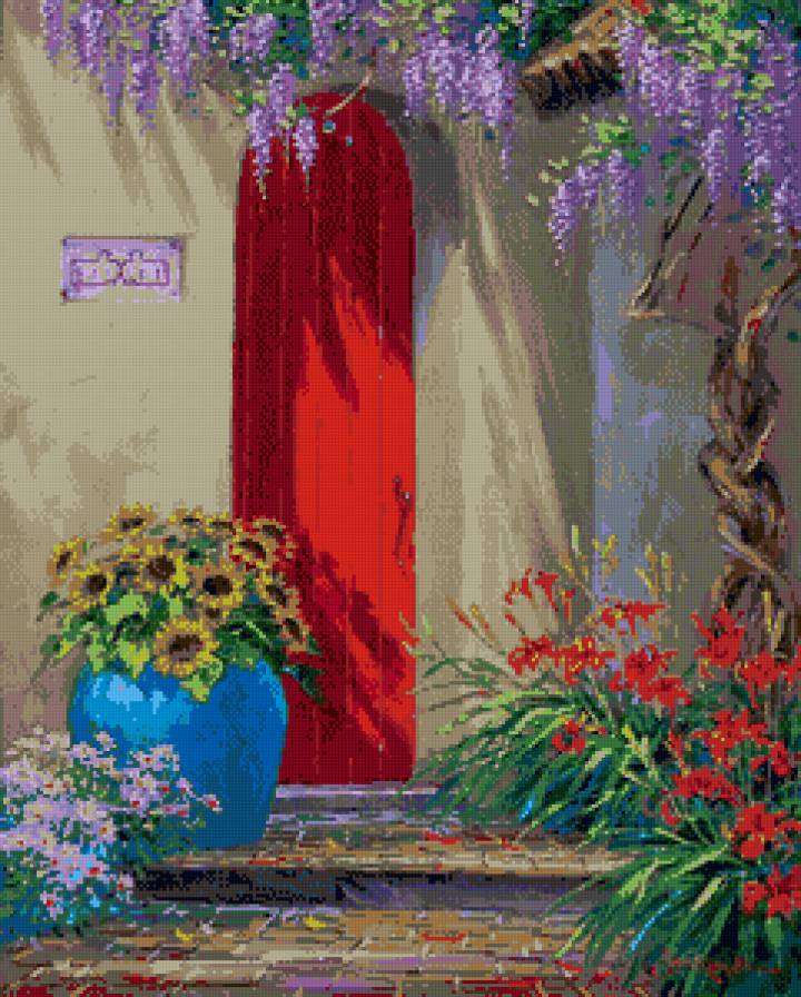 дворик - города и страны - предпросмотр