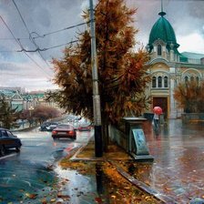 Схема вышивки «Мой любимый Омск»