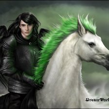 Схема вышивки «Рыцарь»