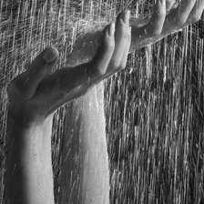 Схема вышивки «дождь»